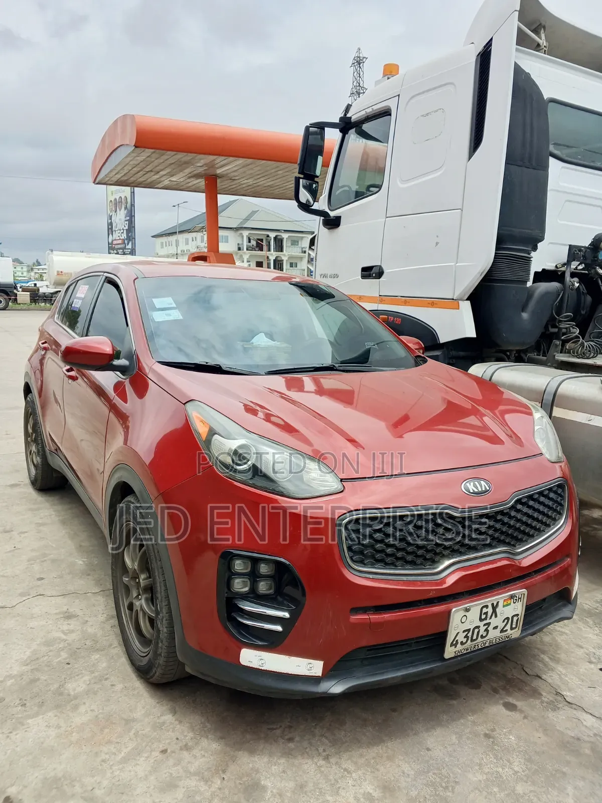 Kia Sportage 2017 Red