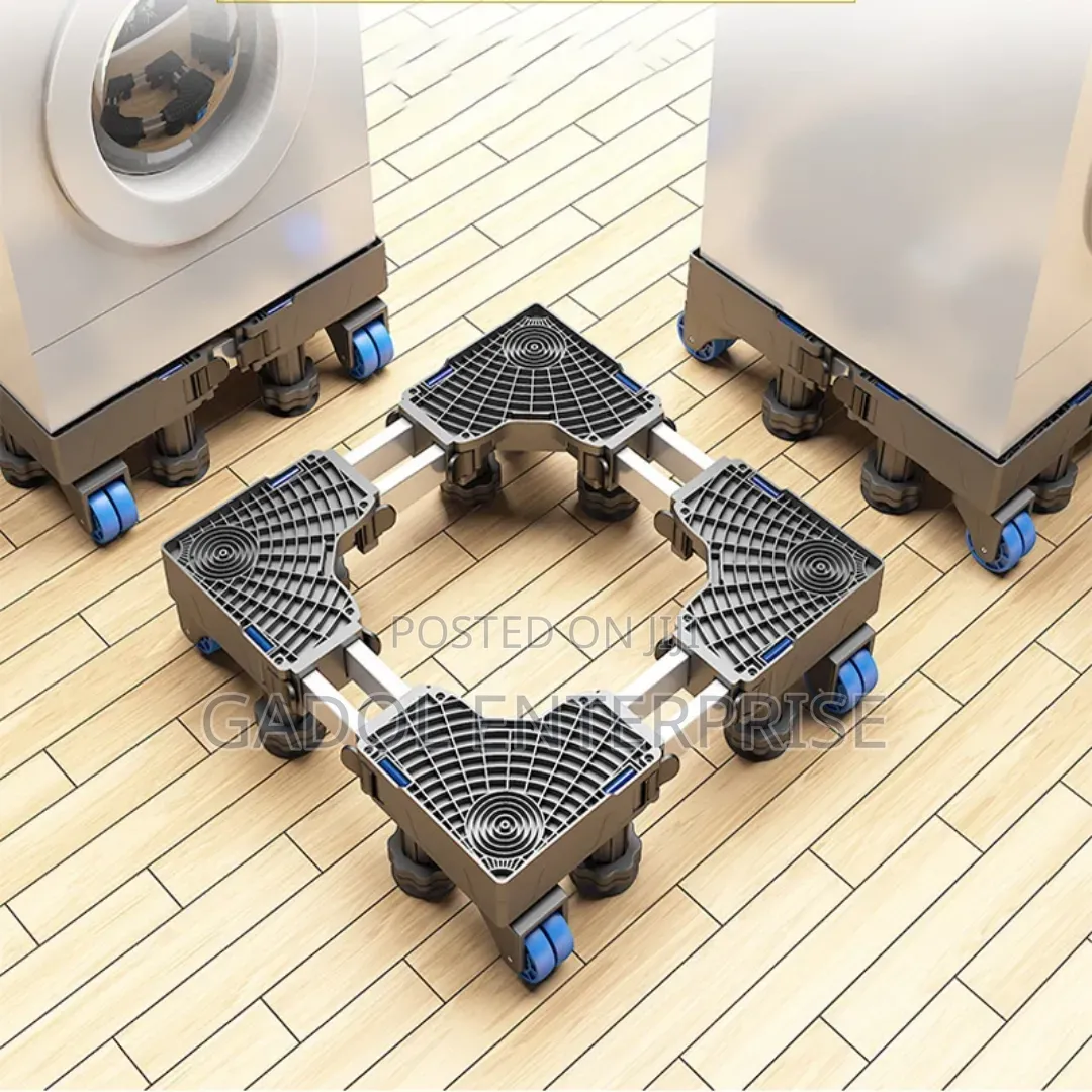 Adjustable Fridge Washing Machine Stand