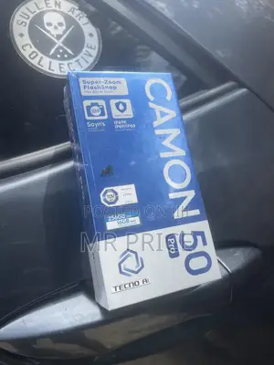 New Tecno Camon 50 Pro 256 GB Black