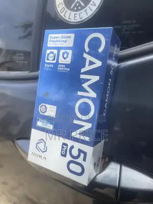 New Tecno Camon 50 Pro 256 GB Black