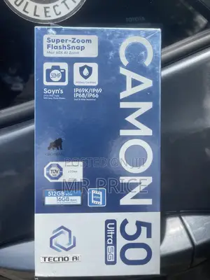 New Tecno Camon 50 Ultra 512 GB Orange