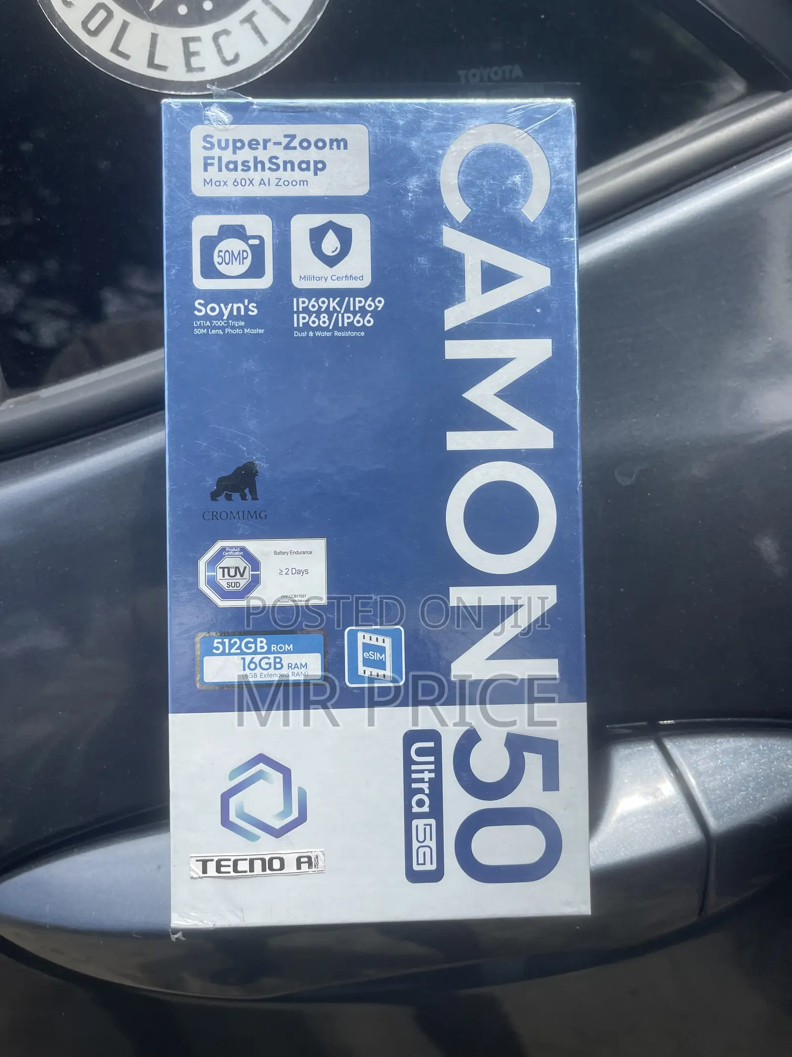 New Tecno Camon 50 Ultra 512 GB Orange