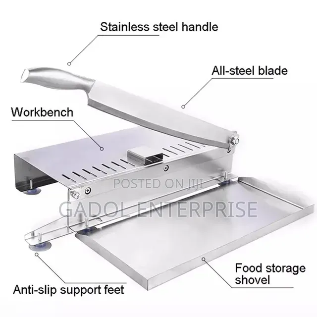 Stainless Steel Meat Cutter Bone Vegetable Slicer