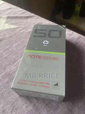 New Infinix Note 50s 256 GB Black