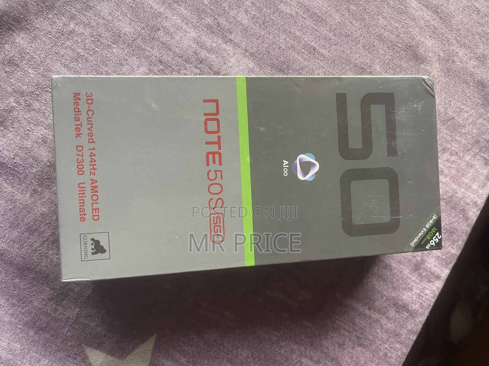 New Infinix Note 50s 256 GB Black