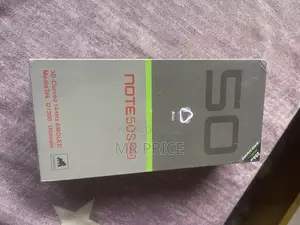 New Infinix Note 50s 256 GB Black