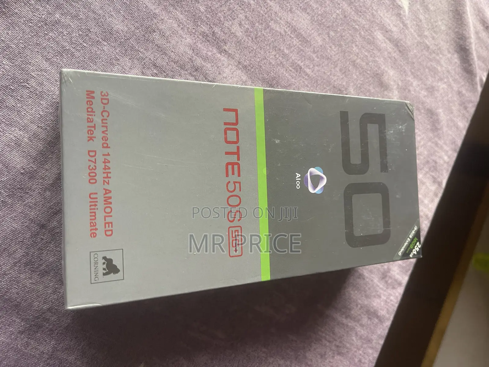 New Infinix Note 50s 256 GB Black