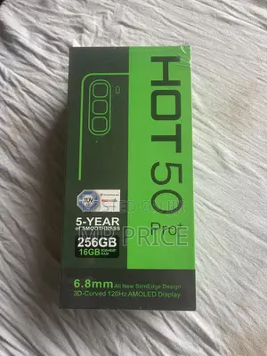 New Infinix Hot 50 Pro+ 4G 256 GB Black