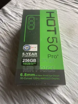 New Infinix Hot 50 Pro+ 4G 256 GB Black
