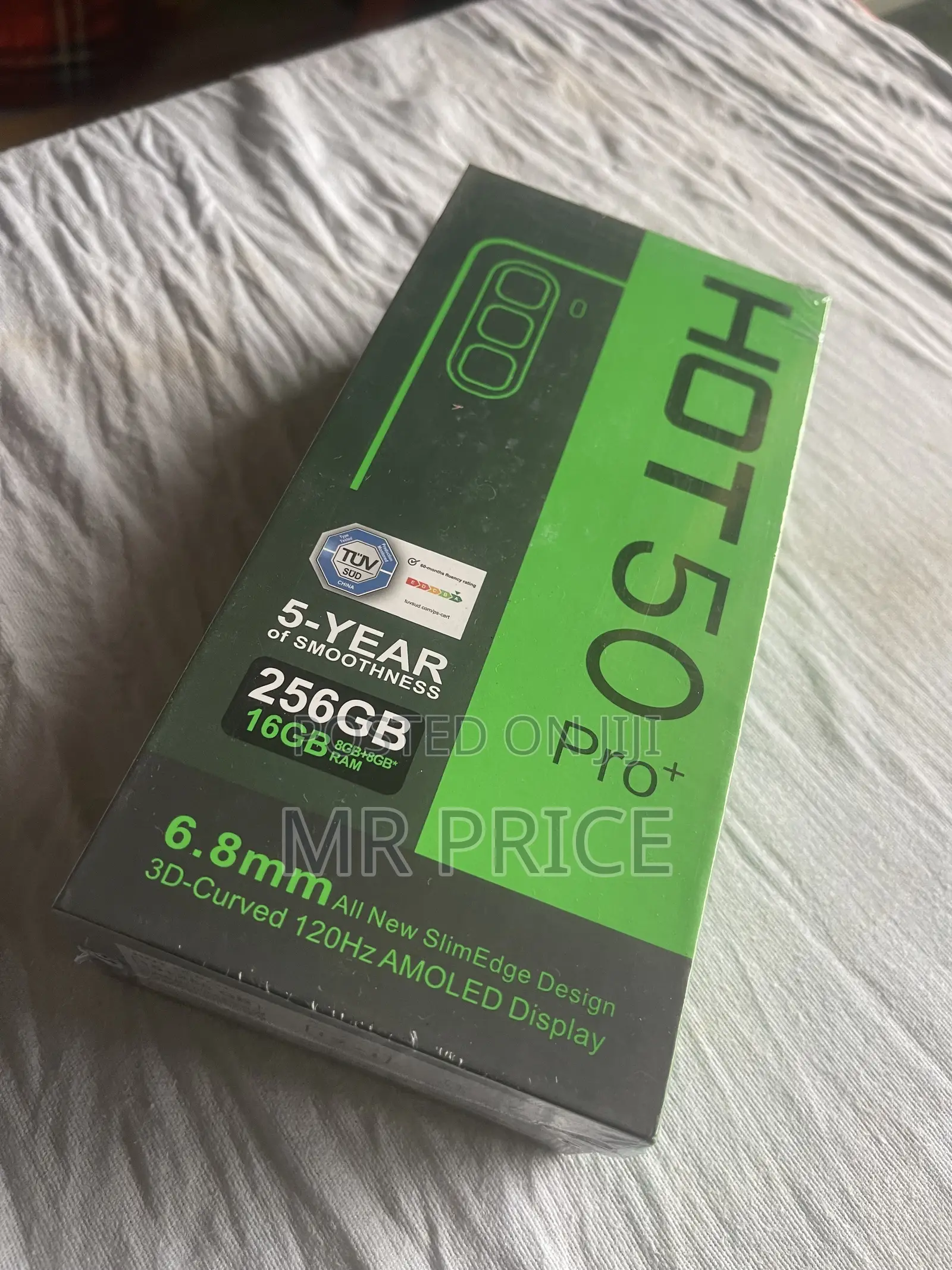 New Infinix Hot 50 Pro+ 4G 256 GB Black