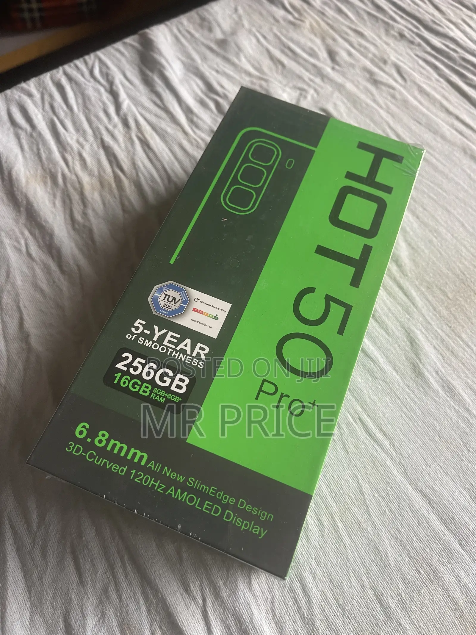 New Infinix Hot 50 Pro+ 4G 256 GB Black