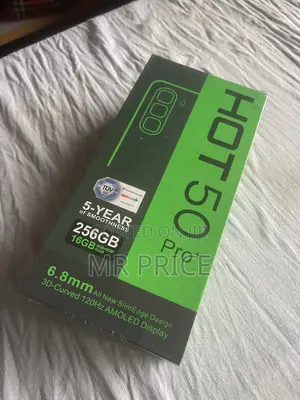 New Infinix Hot 50 Pro+ 4G 256 GB Black