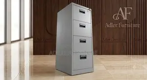 4-Drawer Vertical Steel Filing Cabinet