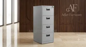 4-Drawer Vertical Steel Filing Cabinet