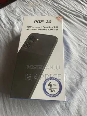 New Tecno Pop 20 64 GB Black