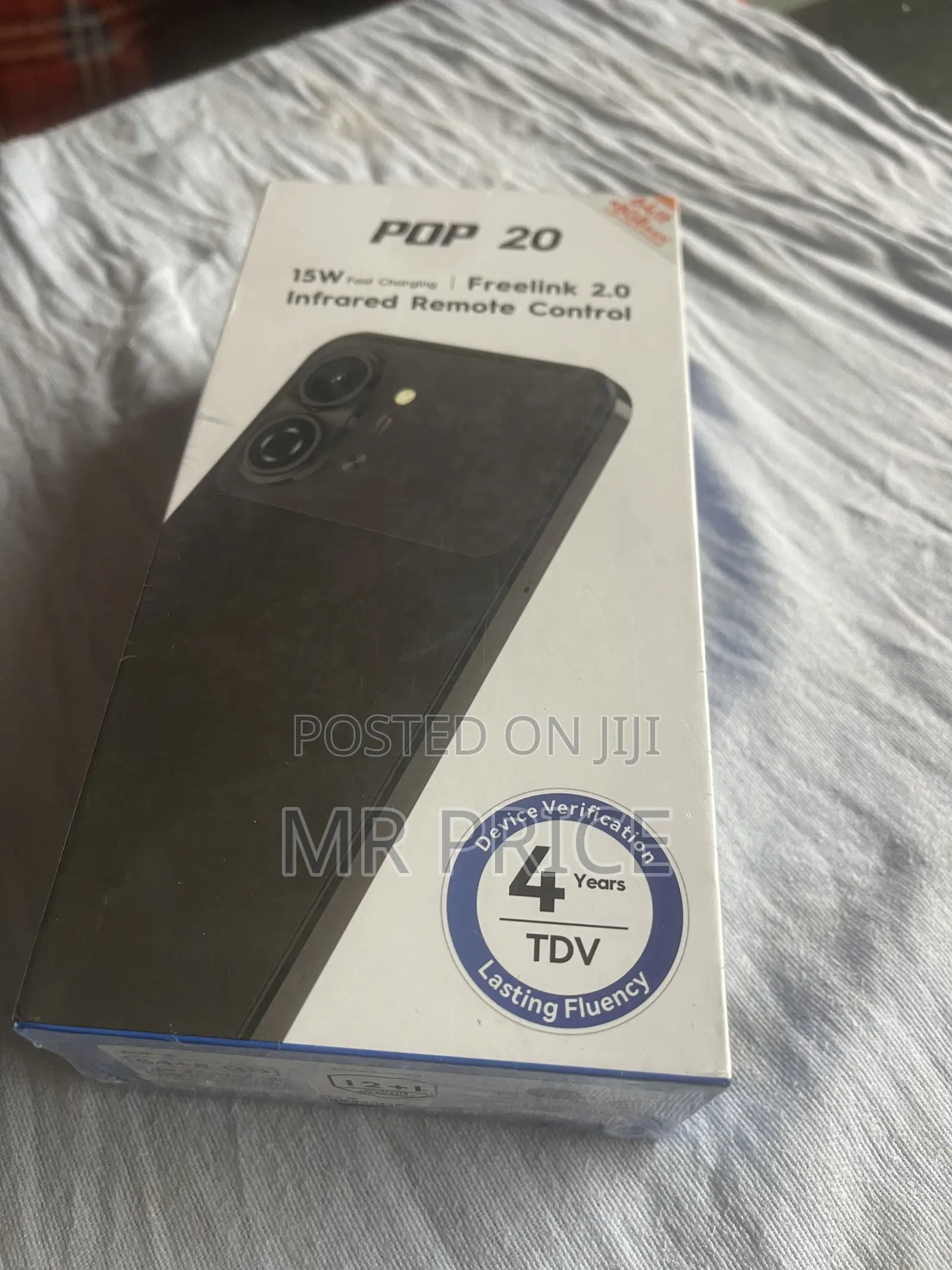 New Tecno Pop 20 64 GB Black