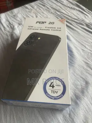 New Tecno Pop 20 64 GB Black
