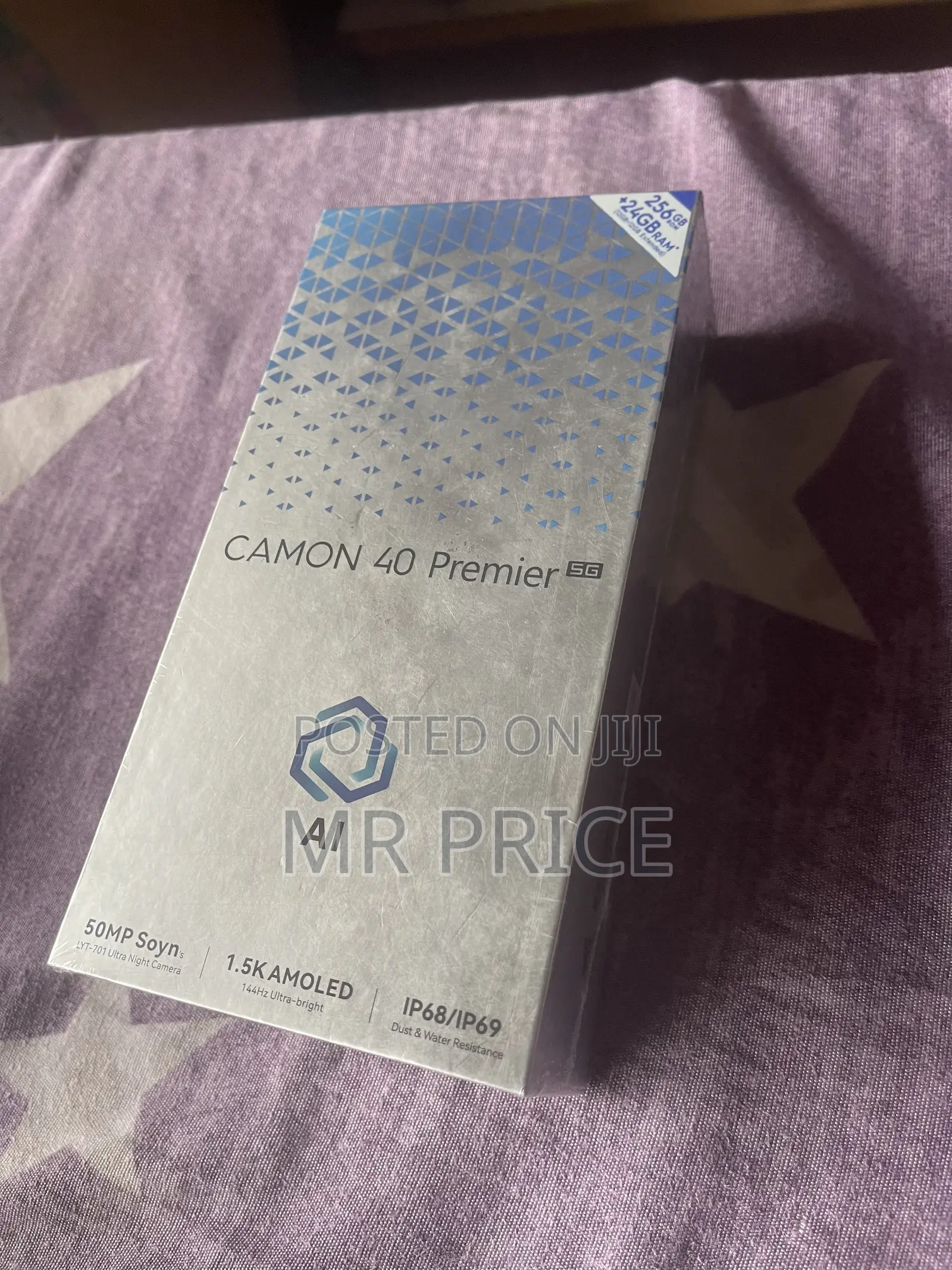 New Tecno Camon 40 Premier 5G 256 GB Black