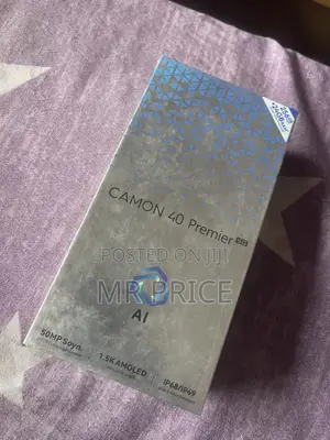 New Tecno Camon 40 Premier 5G 256 GB Black
