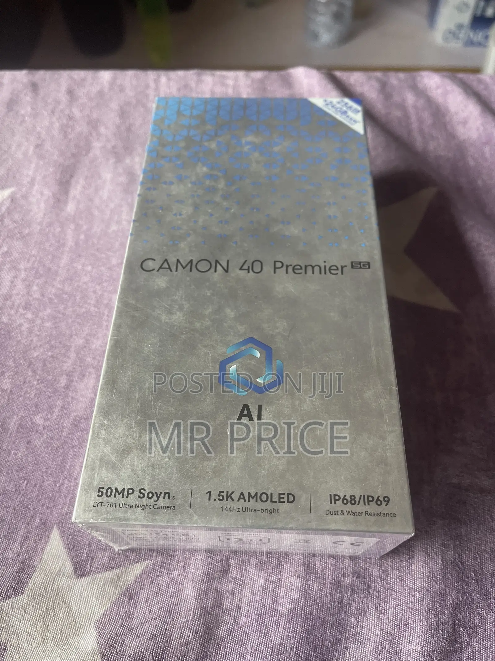 New Tecno Camon 40 Premier 5G 256 GB Black