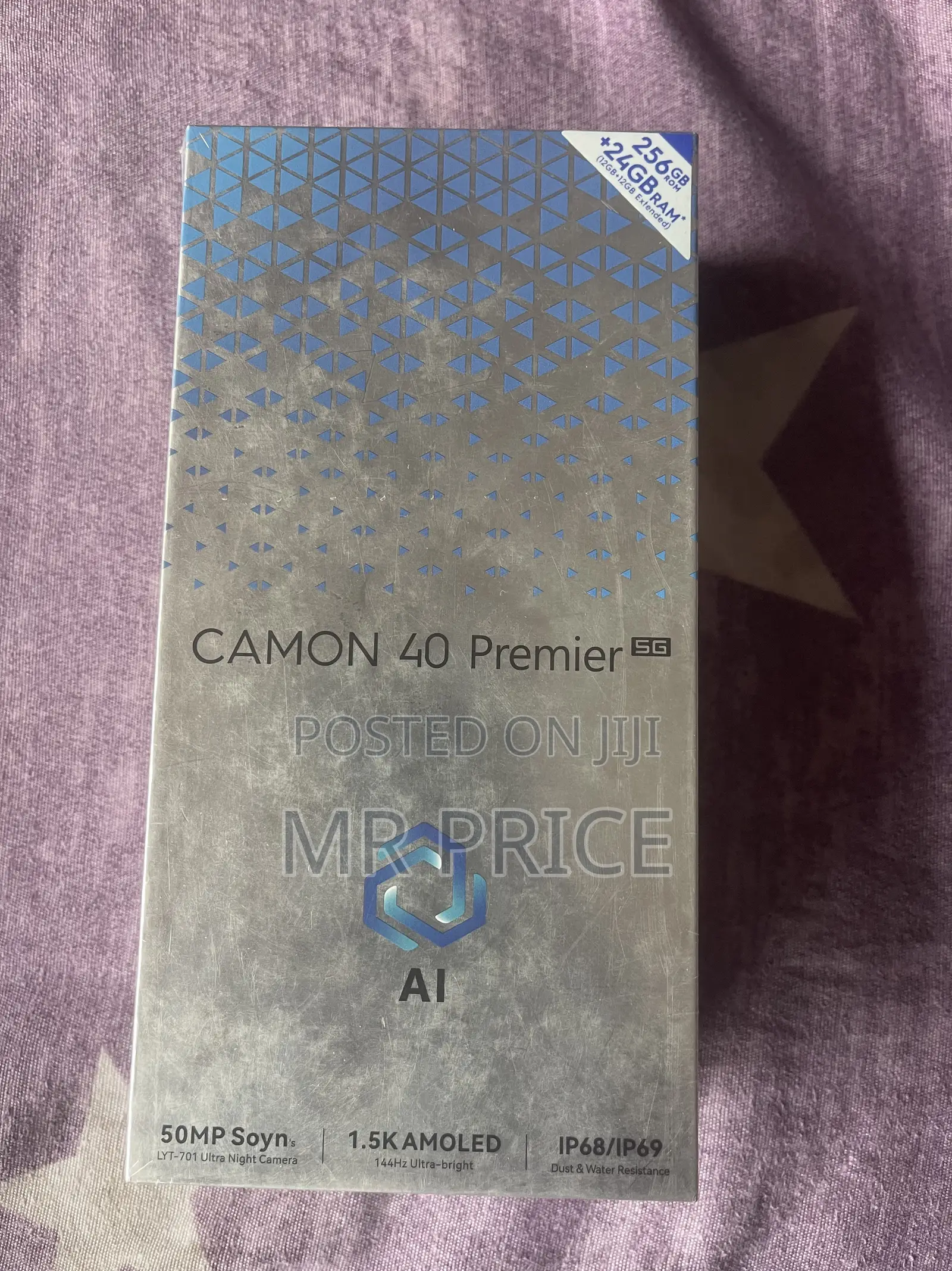 New Tecno Camon 40 Premier 5G 256 GB Black