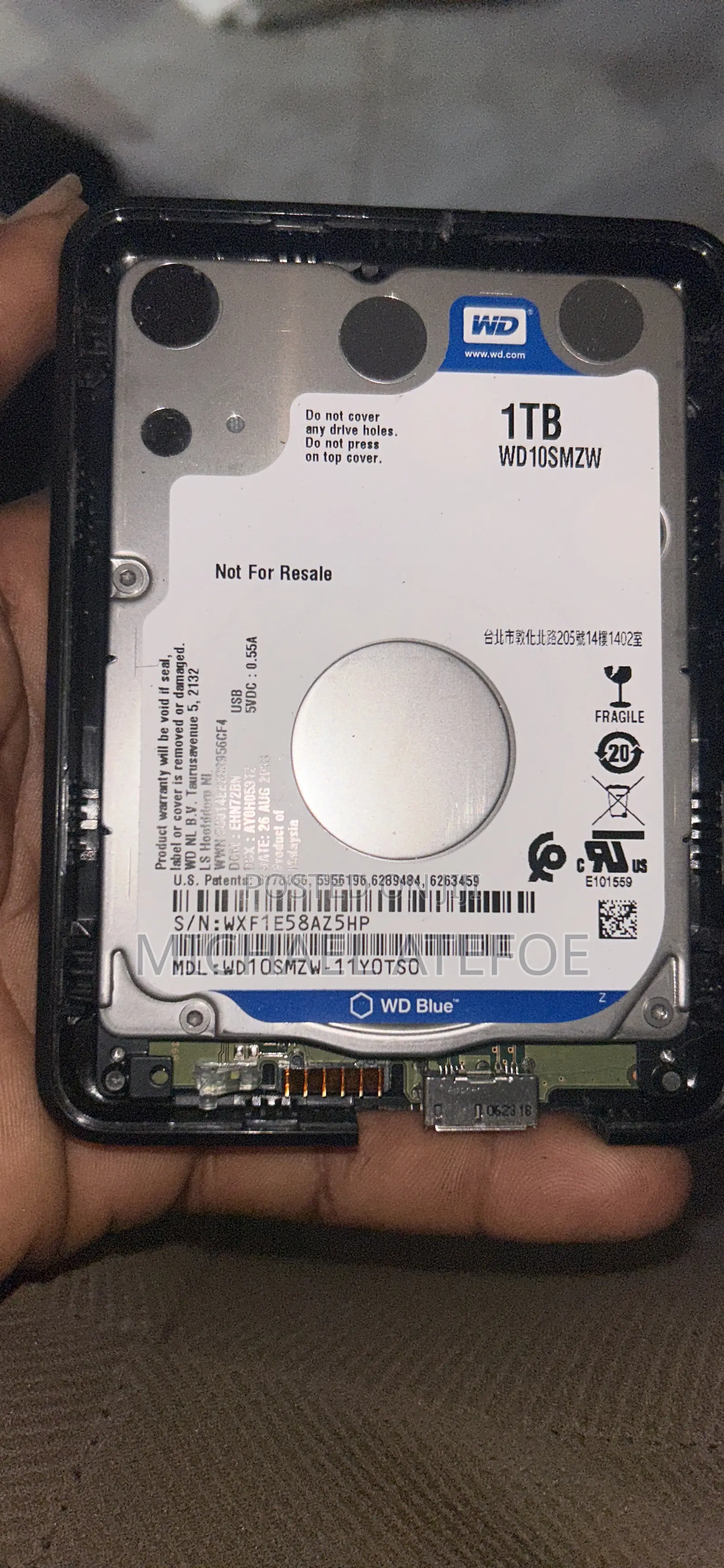 1 Terabyte External Hard Drive
