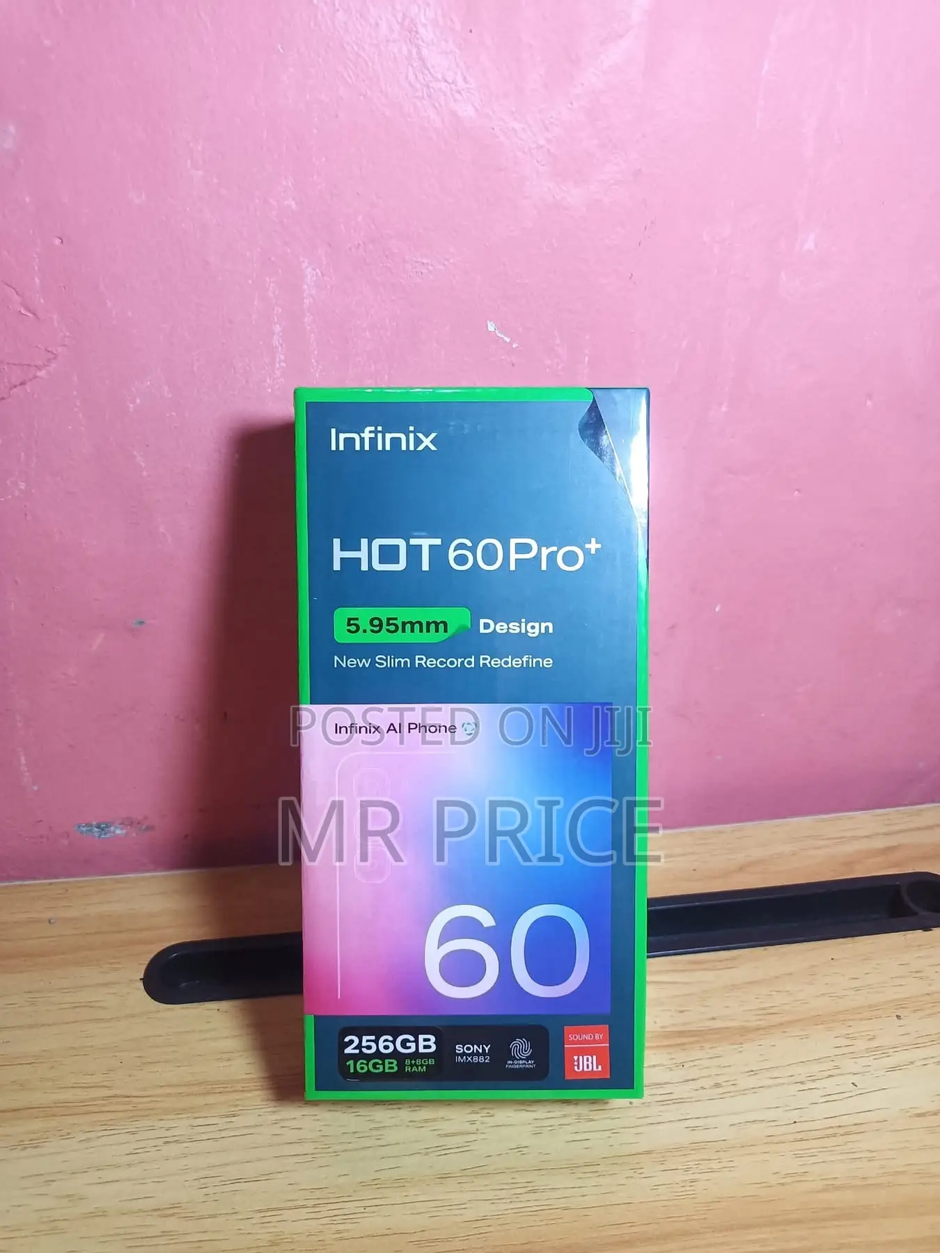 New Infinix Hot 60 Pro+ 256 GB Black