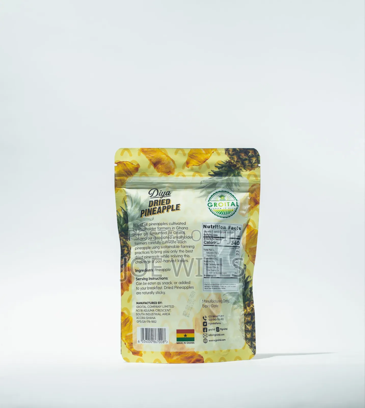 Dried Pineapple
