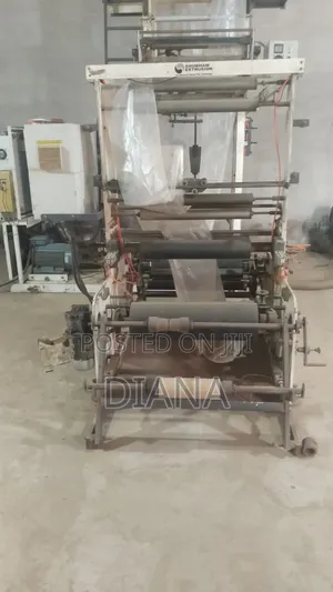 Flexographic Printer for Sachet Rolls and Bags.