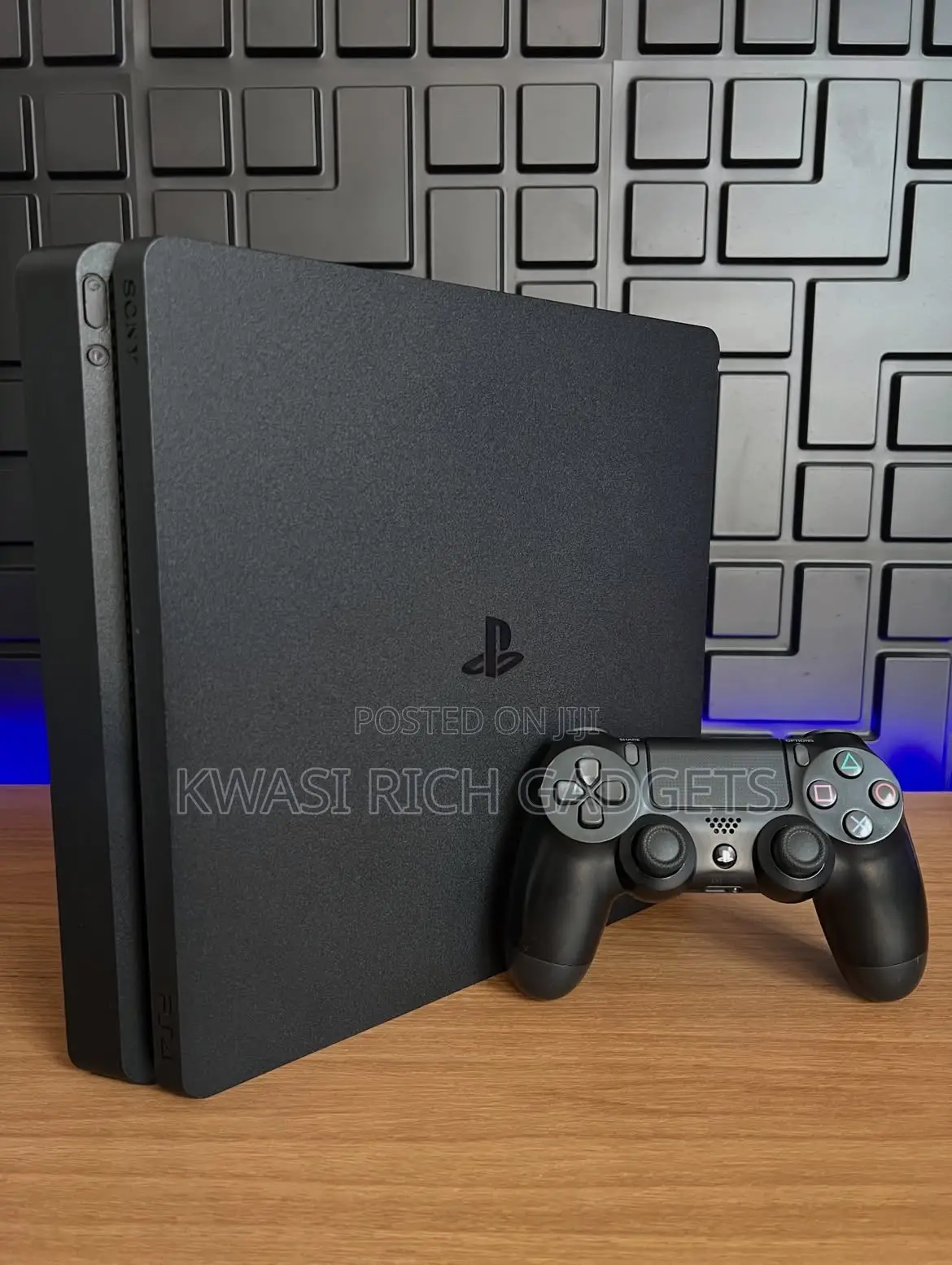 PS4 Slim + HDMI CABLE, One Pad and Power Cable (Empty Console)