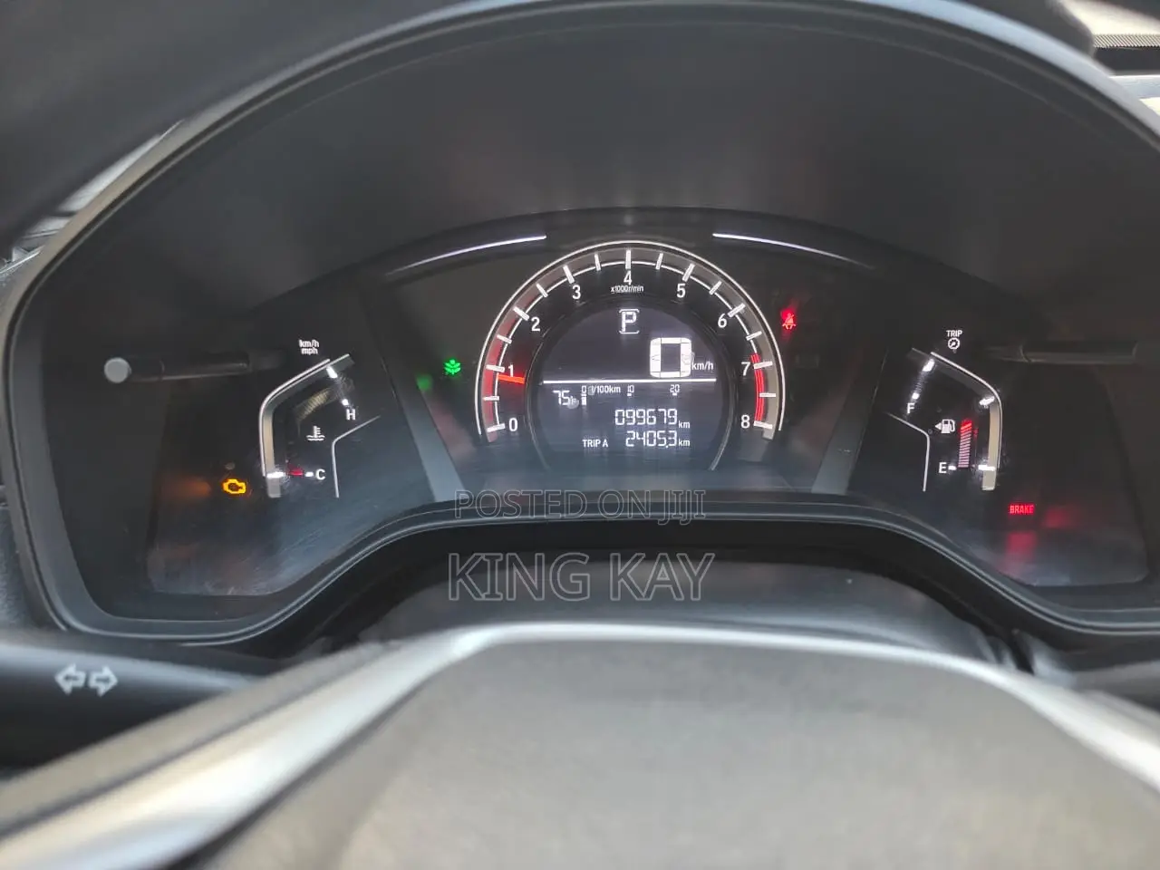 Honda CR-V LX 4dr SUV (2.4L 4cyl CVT) 2017 Gray