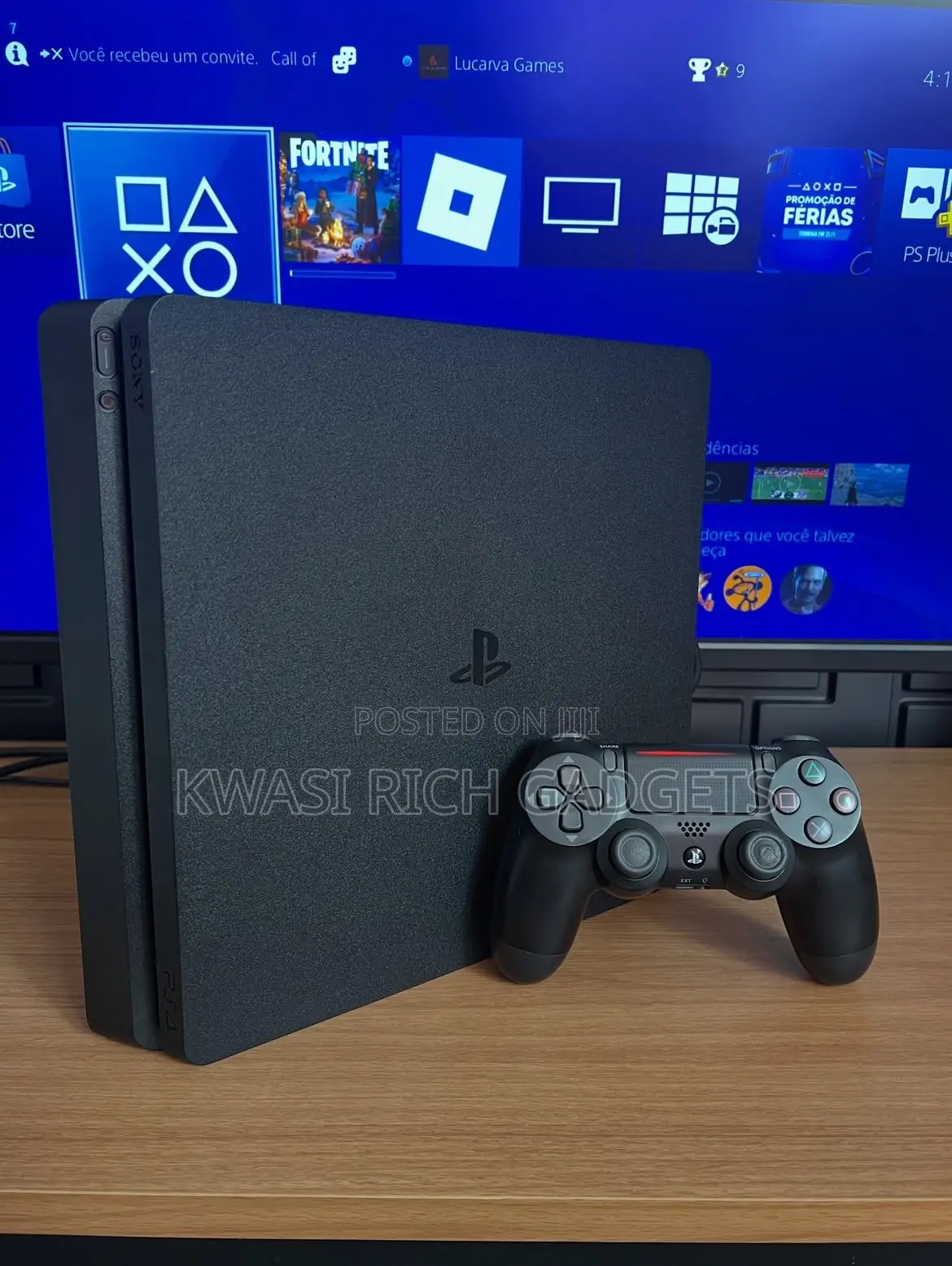 PS4 Slim Jailbreak With 8 Games