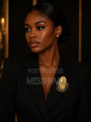 Golden Solstice Brooch