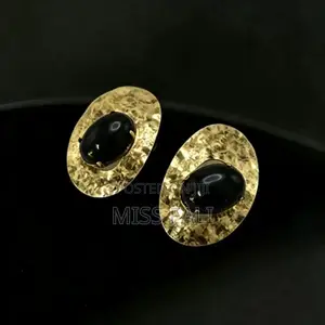 Obsidian Luxe Studs