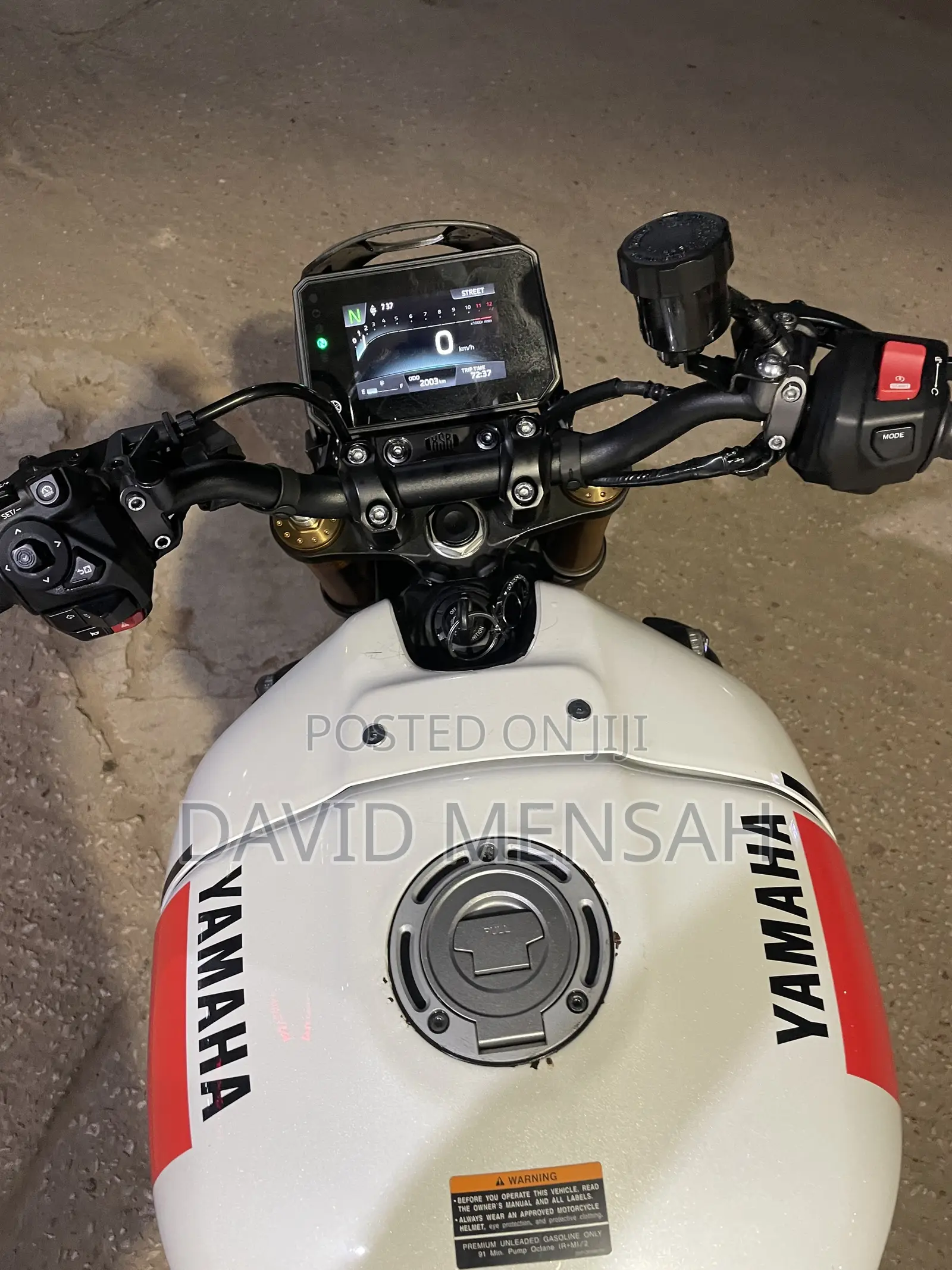 Yamaha FZ 2025 White