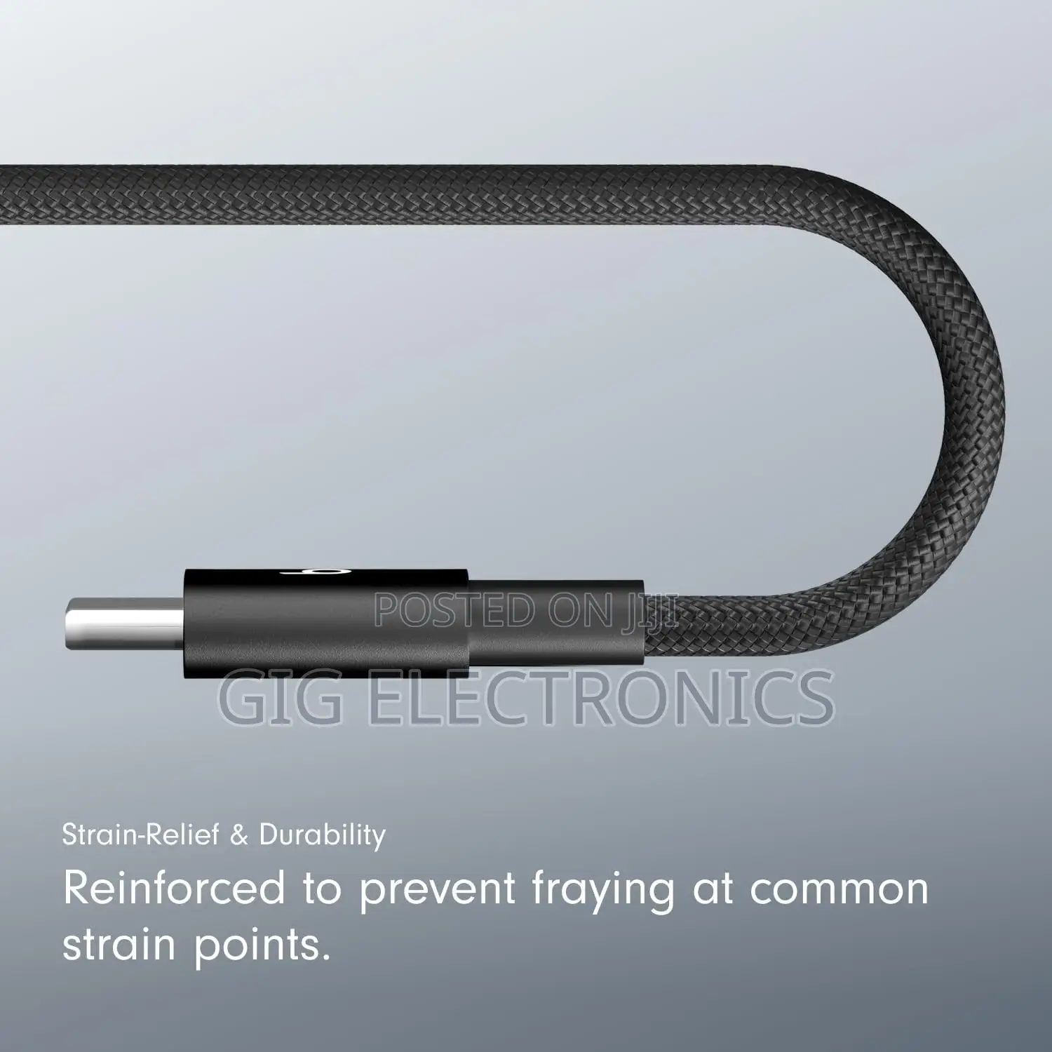 Beats USB-A to USB-C Woven Fast Charging Cable 5ft - Bolt Black