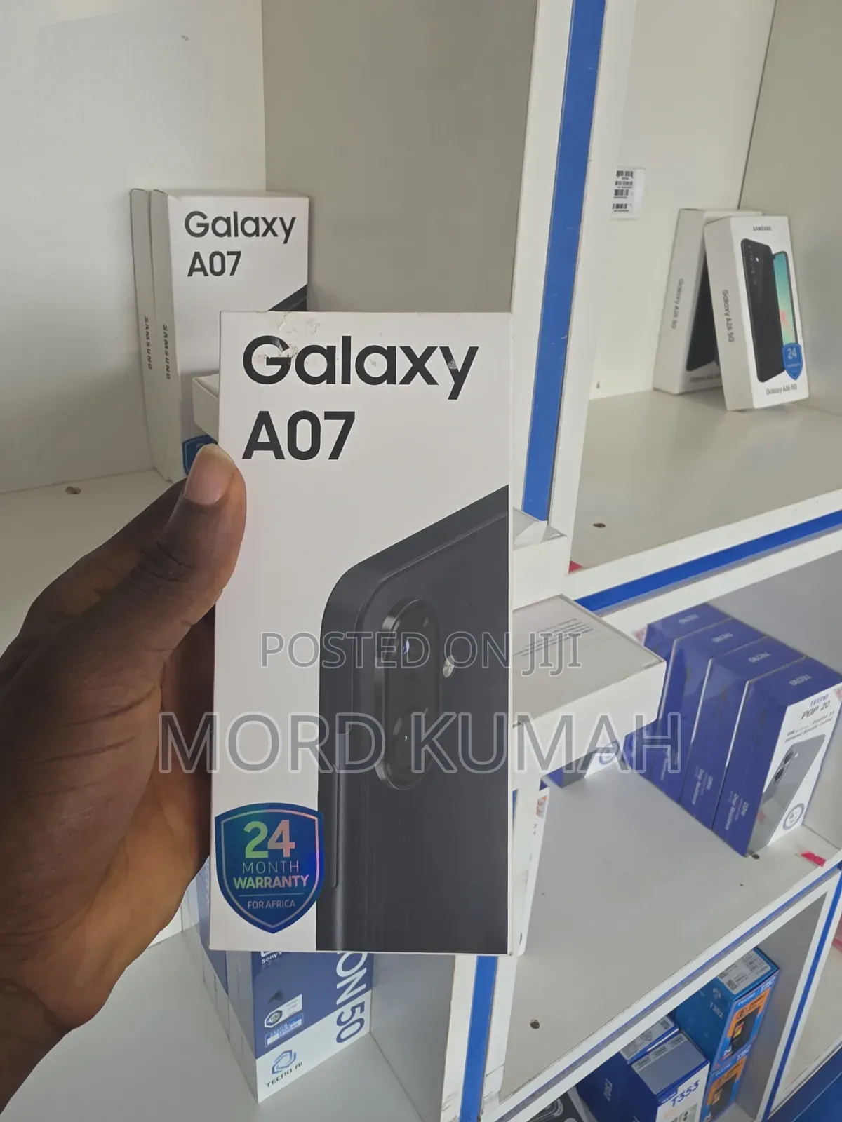 New Samsung Galaxy A07 4G 64 GB Black