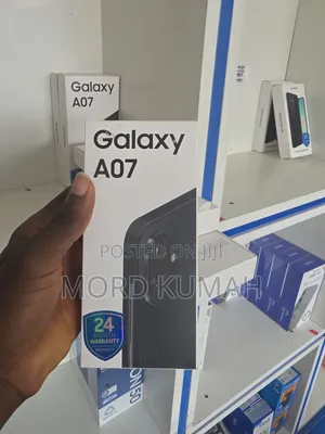 New Samsung Galaxy A07 4G 64 GB Black
