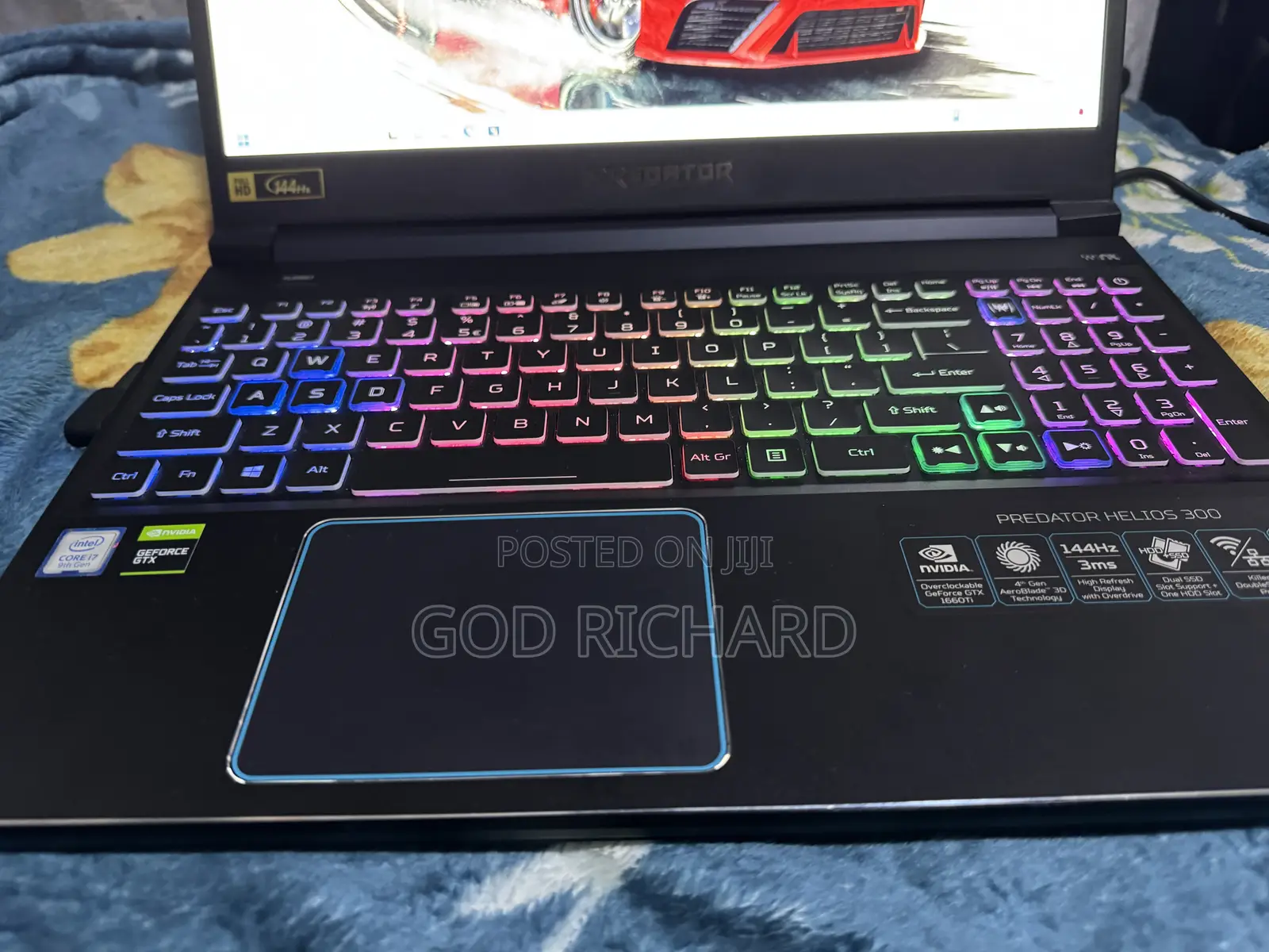 New Laptop Acer Predator Helios 300 16GB Intel Core i7 SSD 512GB