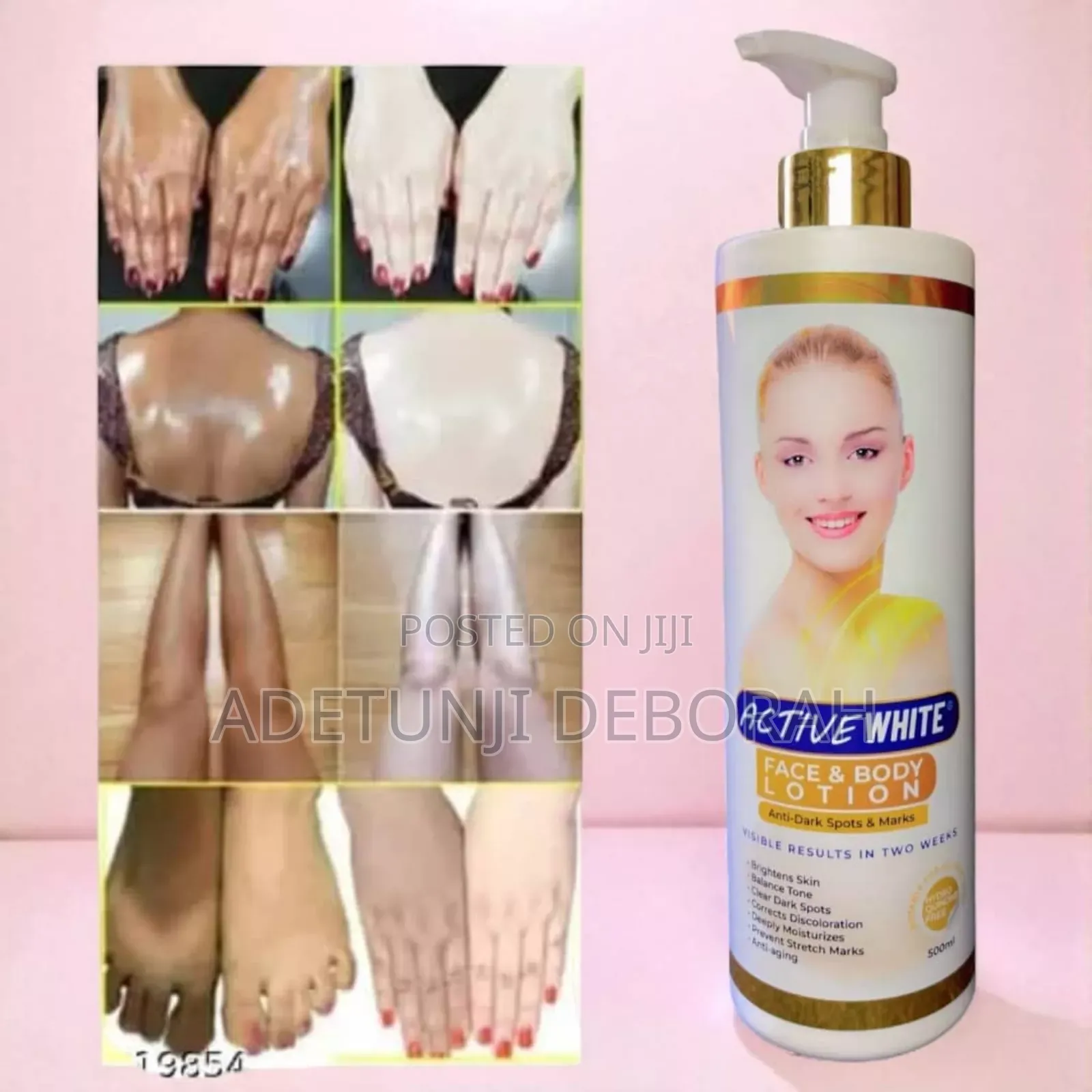 Active White Lotion 500ml -Glow Even Skin Tone