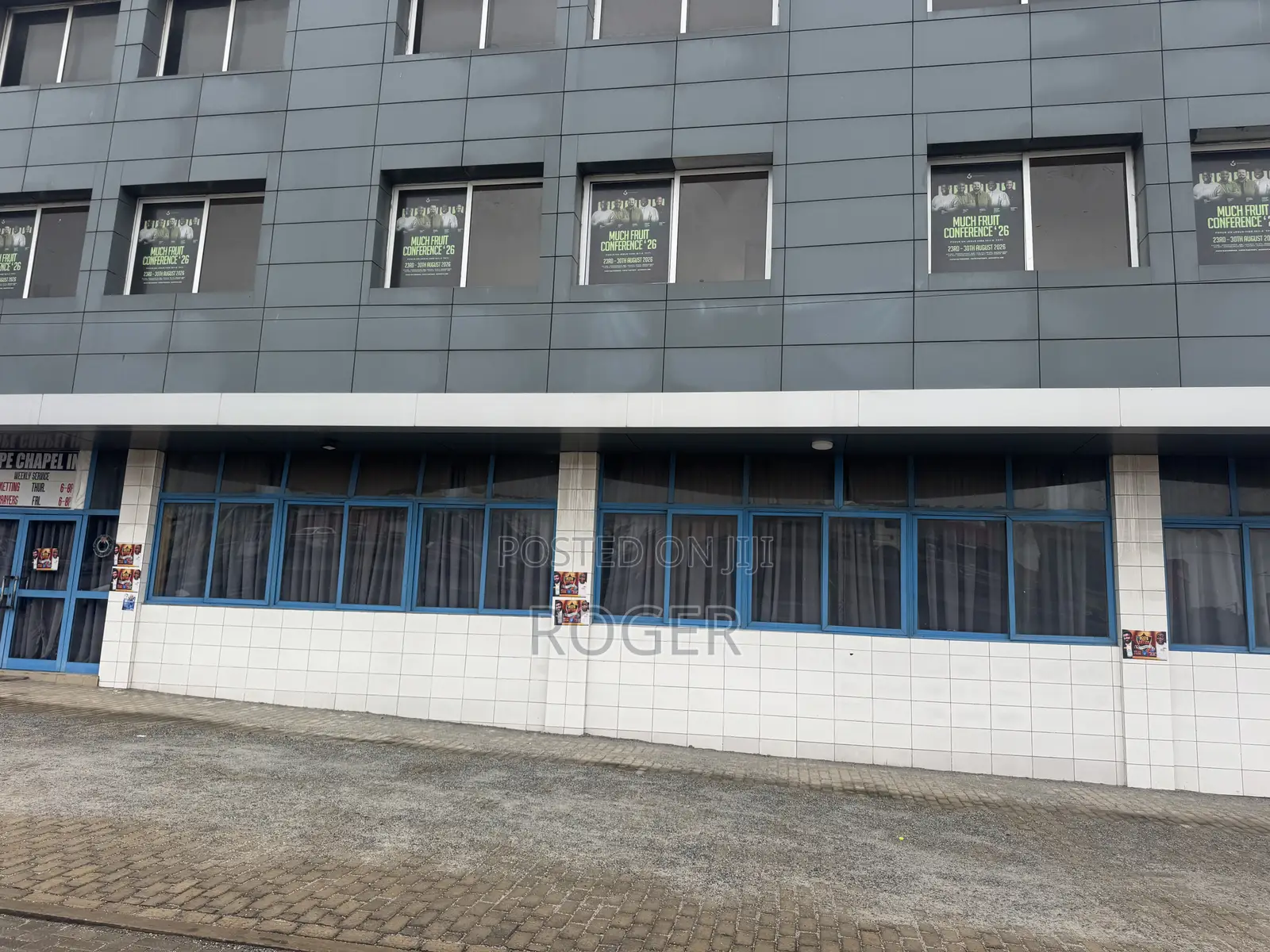 450 SQM Church Space for Rent at Achimota
