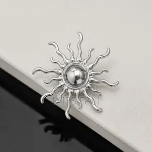 Solar Crest Brooch