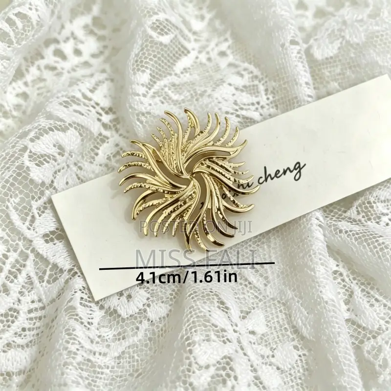 Aurora Spiral Brooch