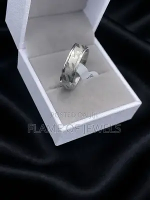 Durable Short Strip Wedding Ring