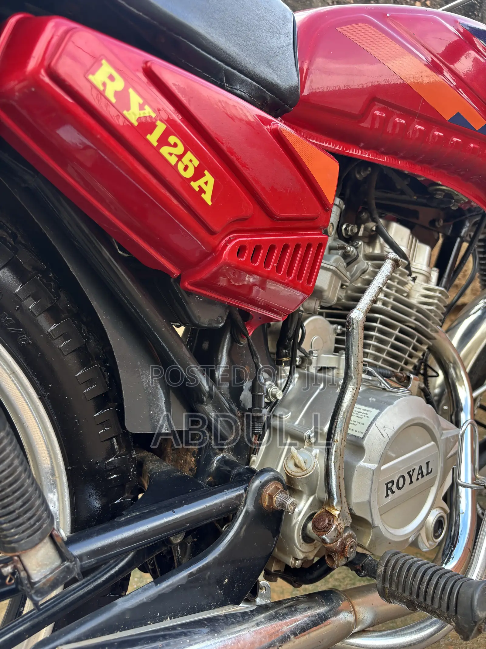 Royal RY125 2025 Red