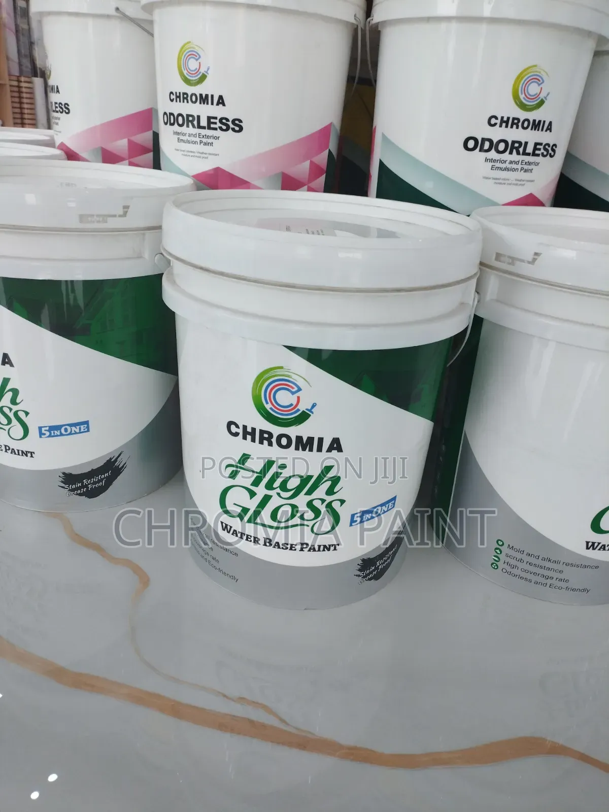 Chromia Paint Is Into Wholesale and General Trading of Foreign Paint.