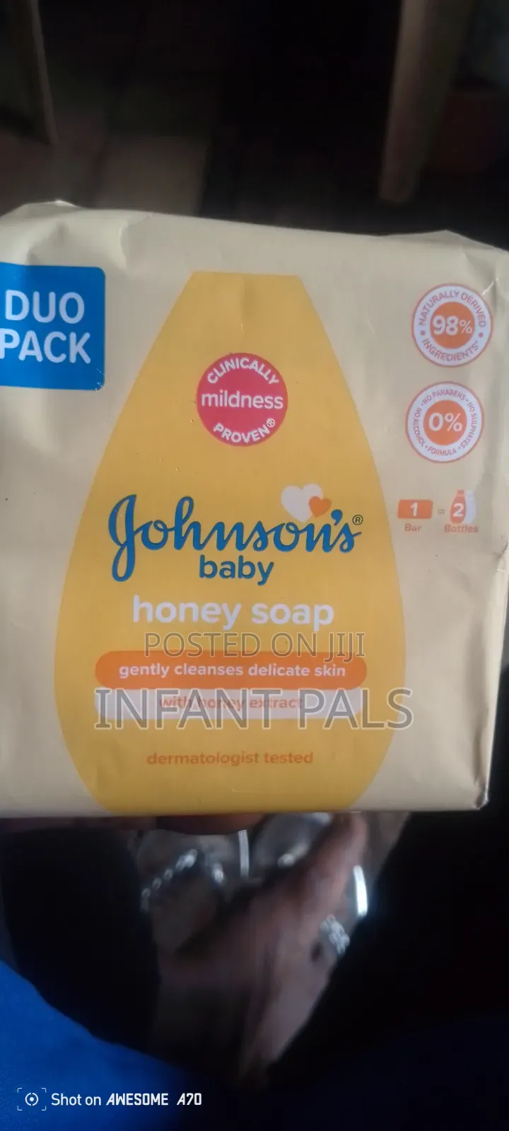 Johnson's Baby Honey Soap