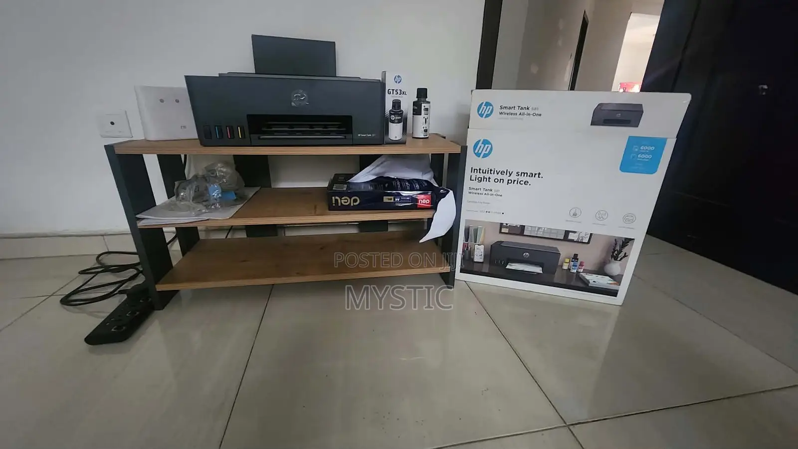 Printer + Desk