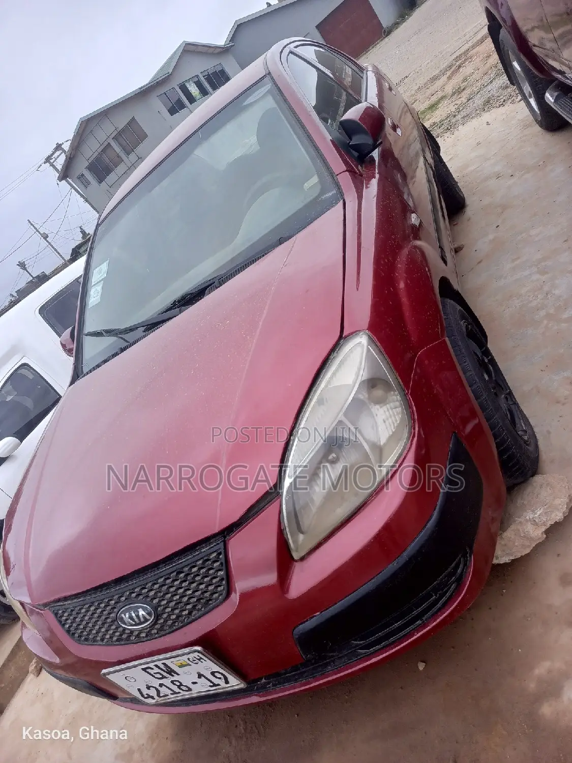 Kia Rio 2009 Red