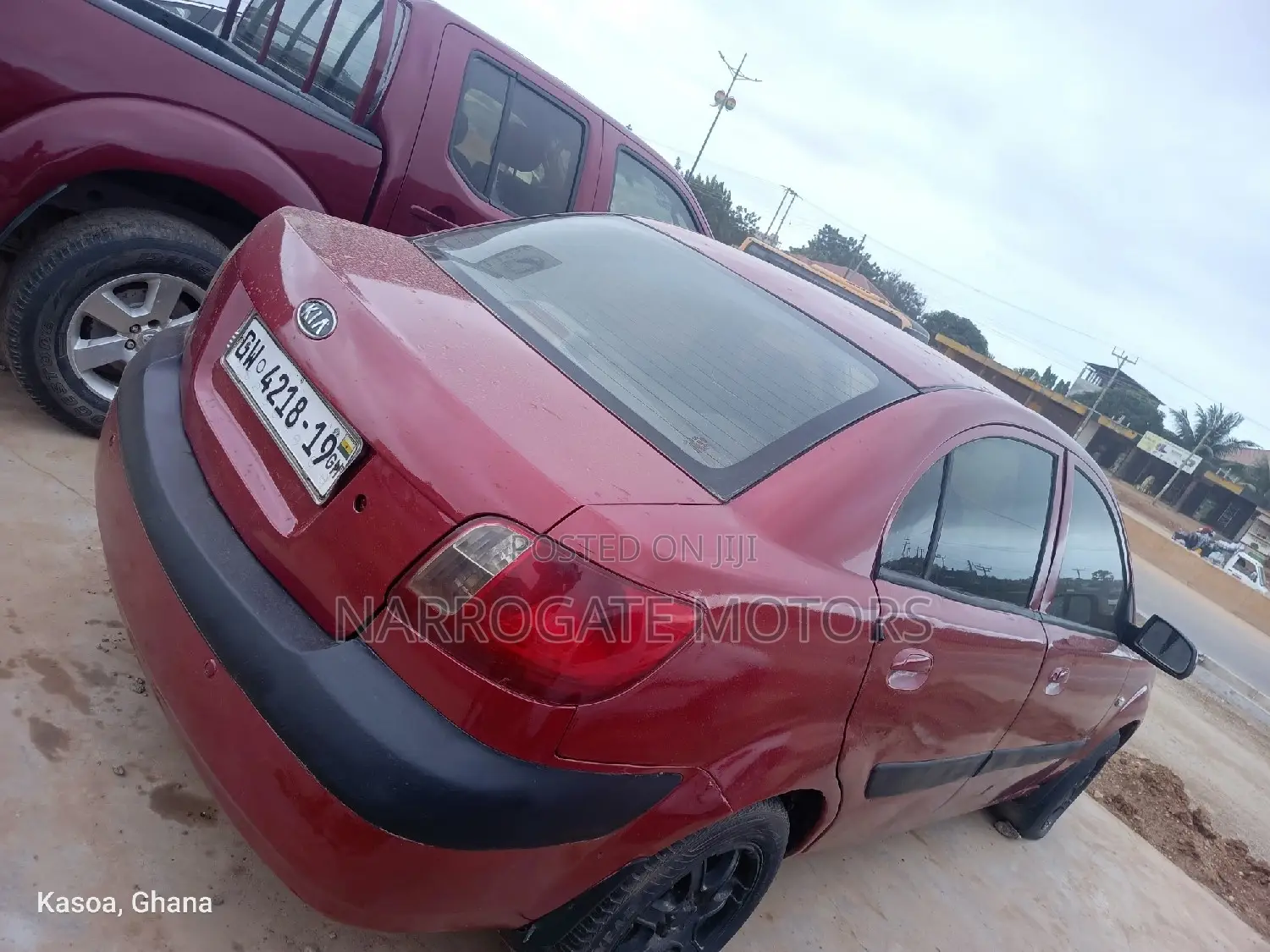 Kia Rio 2009 Red